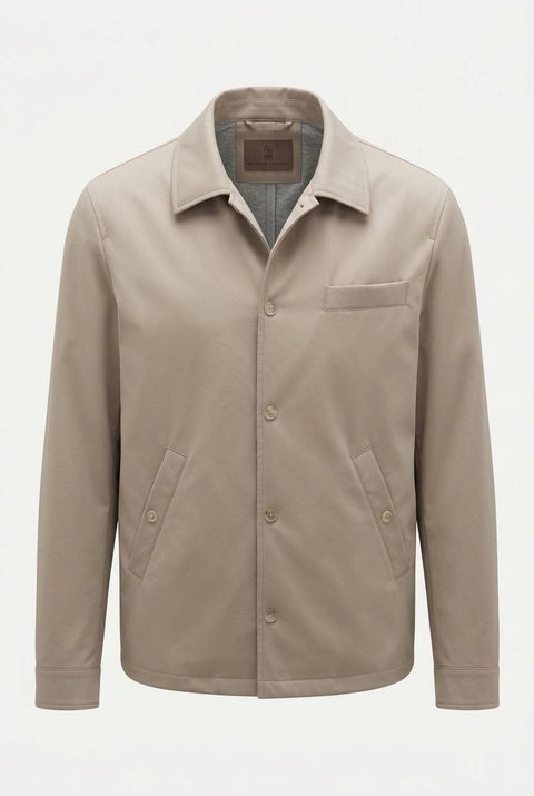 BRUNELLO CUCINELLI GIUBBOTTO IN NYLON IMBOTTITO