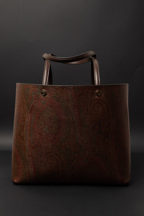 ETRO SHOPPING BAG LARGE ESSENTIAL ARNICA