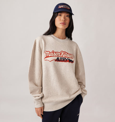 FELPA LOGO AUTRY 'MAISON KITSUNÉ' UNISEX