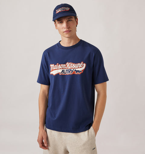 T-SHIRT LOGO AUTRY 'MAISON KITSUNÉ' UNISEX