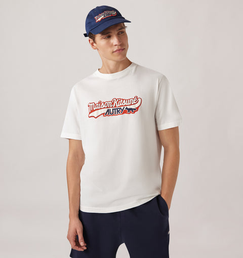 T-SHIRT LOGO AUTRY 'MAISON KITSUNÉ' UNISEX