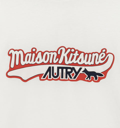 T-SHIRT LOGO AUTRY 'MAISON KITSUNÉ' UNISEX