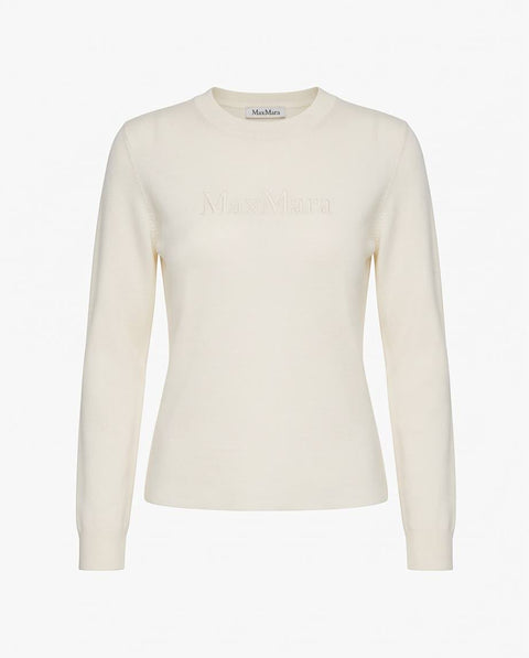 MAX MARA MANTO MAGLIA JACQUARD LOGO
