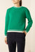 MSGM WOOL CASHMERE SWEATER WITH NECK EDGE