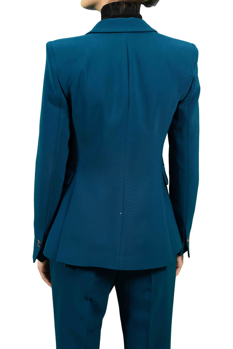 BCBGMAXAZRIA TECHNO STRETCH JACKET WITH 2 SLITS