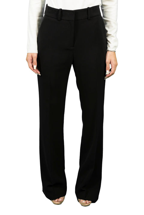 BCBGMAXAZRIA PALAZZO TECHNO STRETCH PANTS