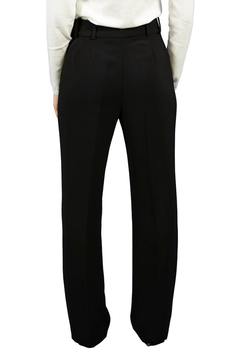 BCBGMAXAZRIA PALAZZO TECHNO STRETCH PANTS