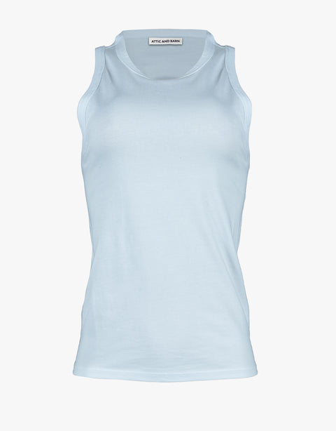 ATTIC AND BARN STRETCH JERSEY TANK TOP