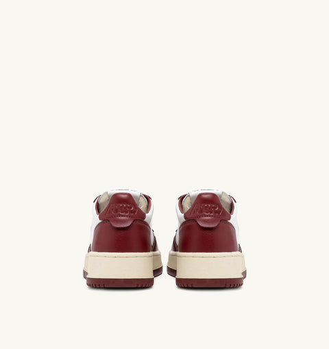 AUTRY SNEAKER PELLE BICOLORE TAB LOGO