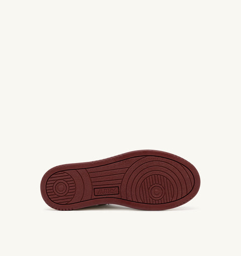 AUTRY SNEAKER PELLE BICOLORE TAB LOGO