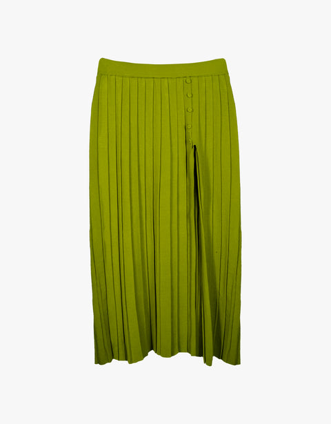 AKEP LONG PLEATED COTTON SKIRT