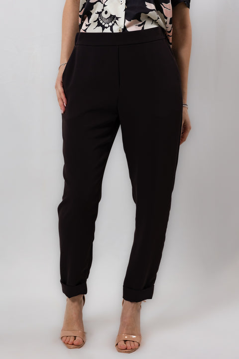 PAROSH PANTALONE SLIM CADIS STRETCH