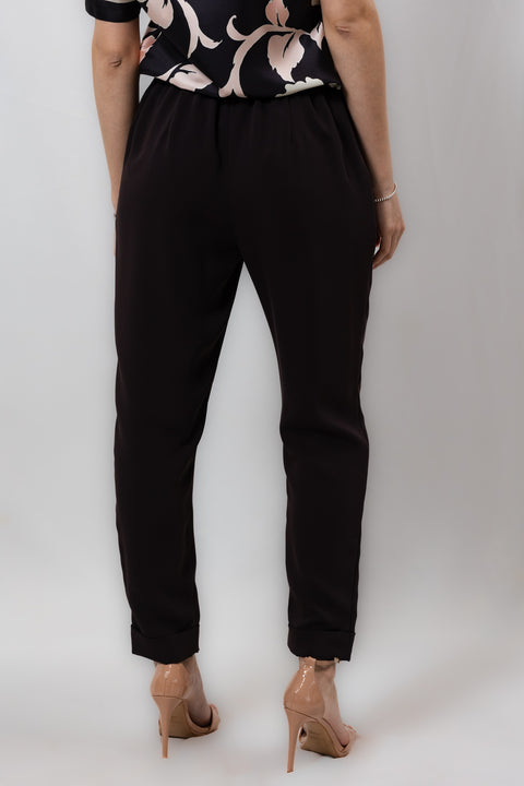 PAROSH PANTALONE SLIM CADIS STRETCH