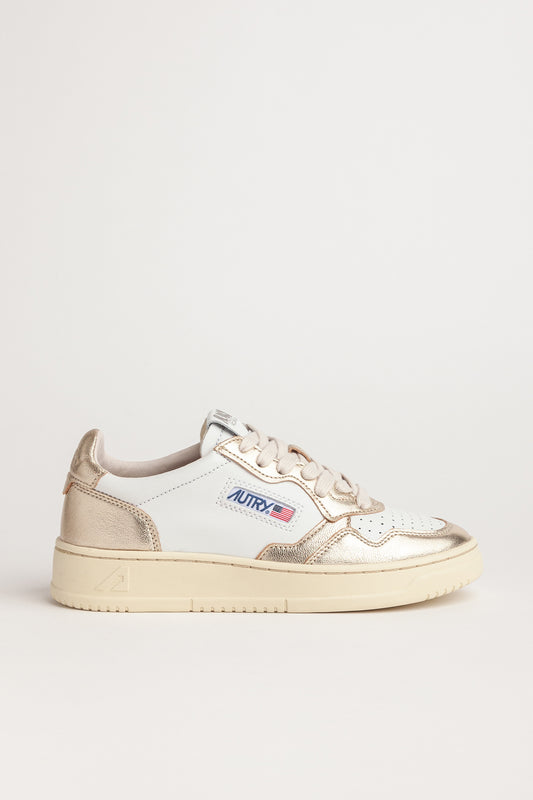 AUTRY SNEAKER PELLE BICOLOR TAB LOGO