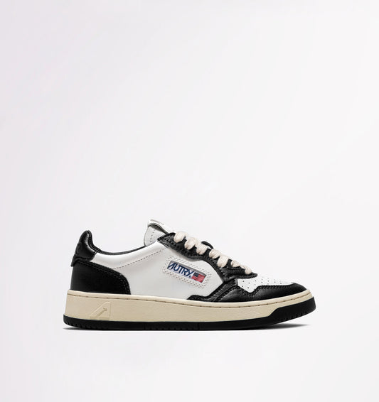 AUTRY SNEAKER PELLE DETTAGLIO BICOLOR