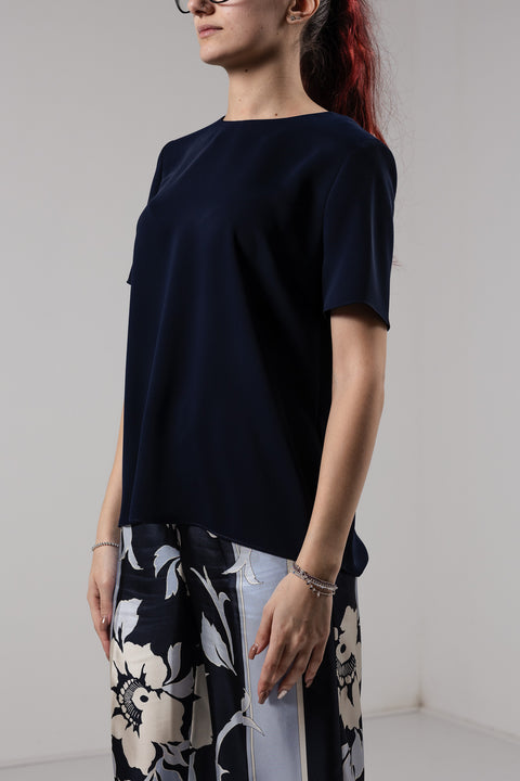 PAROSH T-SHIRT SPACCO FONDO SCHIENA CADIS