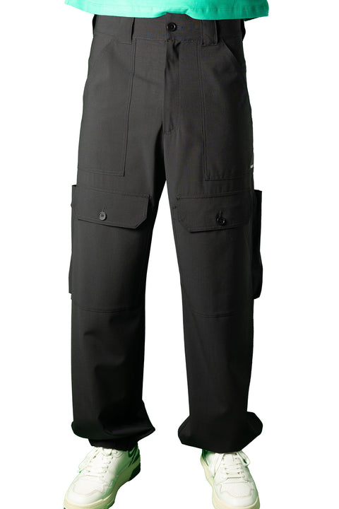 MSGM CARGO PANTS WITH CUFFS