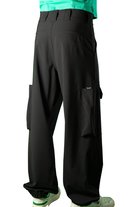 MSGM CARGO PANTS WITH CUFFS