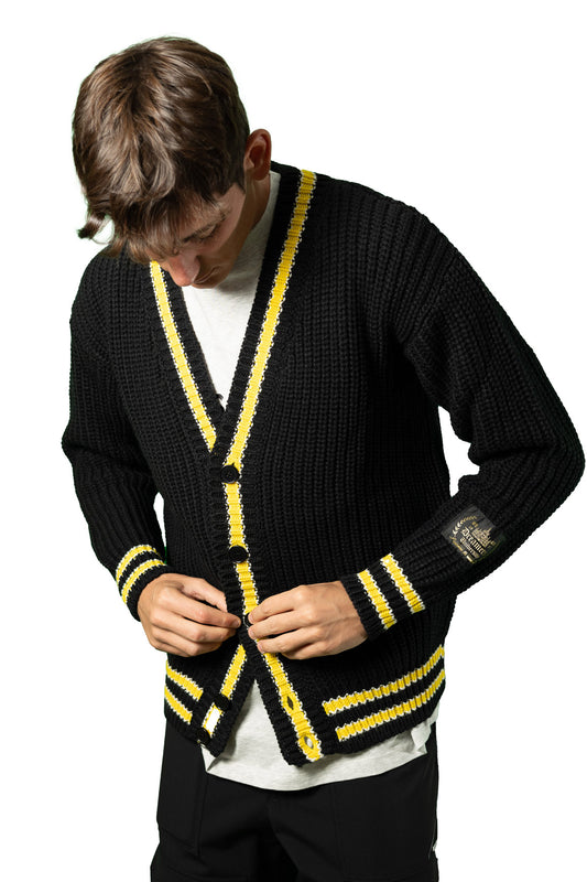 MSGM CARDIGAN LANA OVER LOGO POLSO