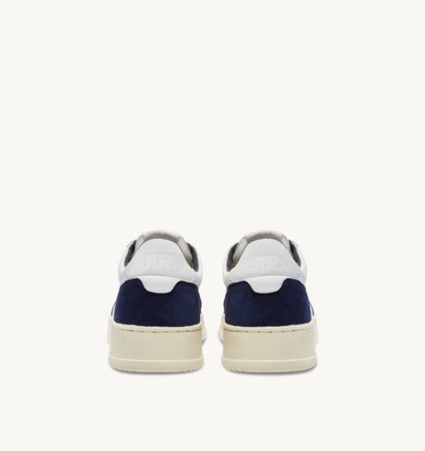 AUTRY SNEAKER BICOLOR PELLE SUEDE LOGO