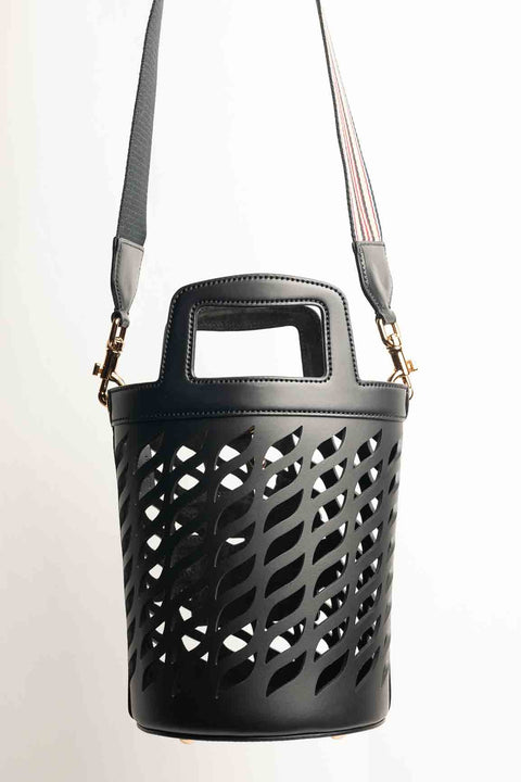 ETRO PERFORATED LEATHER BUCKET