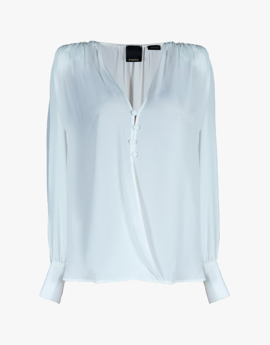 PINKO BELLAVISTA BLUSA CREPE