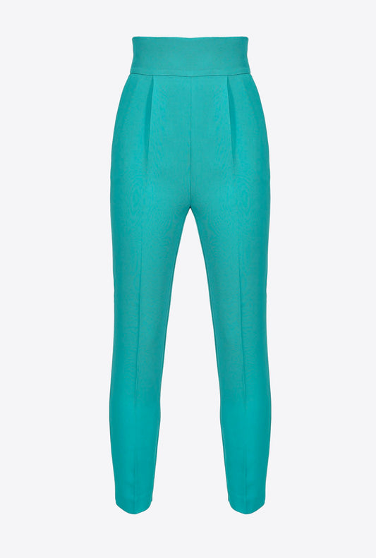 PINKO NATALIA PANTALONE CREPE VITA ALTA